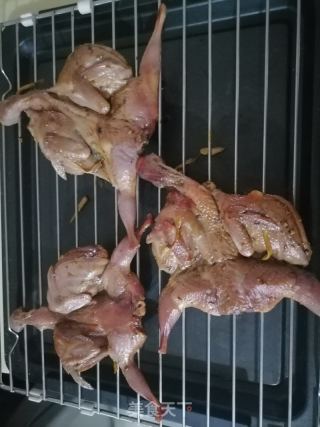 烤鹌鹑的做法步骤：3