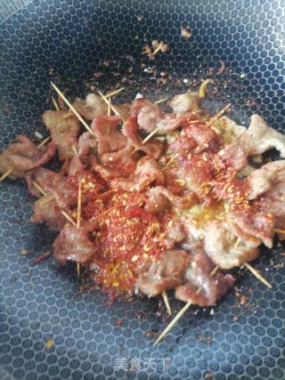 牙签肉的做法步骤：6