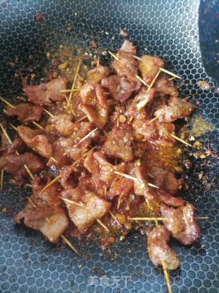 牙签肉的做法步骤：7