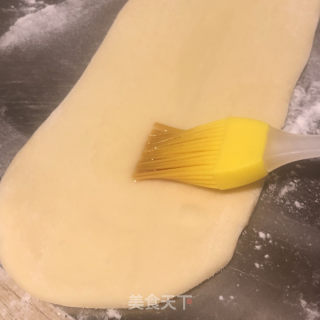 发酵一次的早餐面包的做法步骤：5