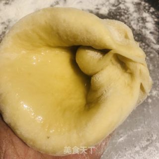 发酵一次的早餐面包的做法步骤：9