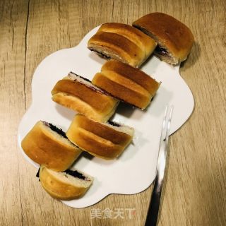 发酵一次的早餐面包的做法步骤：18