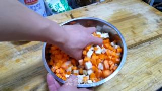 茄子肉丁面的做法步骤：2