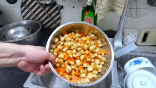 茄子肉丁面的做法步骤：3