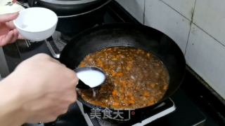 茄子肉丁面的做法步骤：9