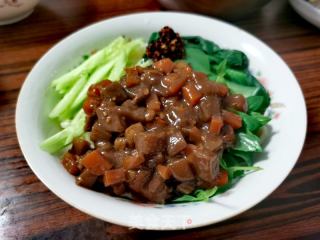茄子肉丁面的做法步骤：11