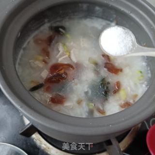 皮蛋瘦肉粥的做法步骤：14