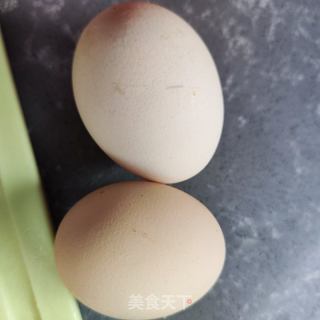 鸡蛋炒青菜菌菇的做法步骤：3