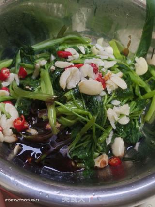蒜蓉空心菜的做法步骤：7