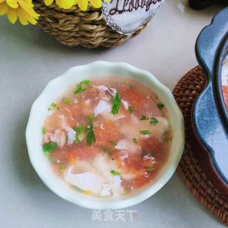 西红柿驴肉羹的做法