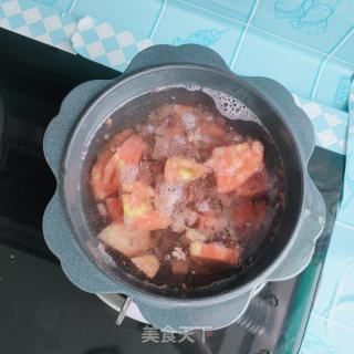 西红柿驴肉羹的做法步骤：5