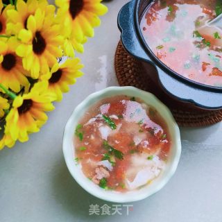 西红柿驴肉羹的做法步骤：11