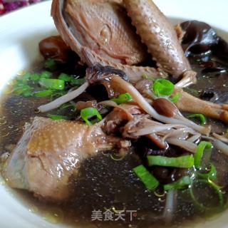金针菇参苗拌鸽胸肉的做法步骤：4
