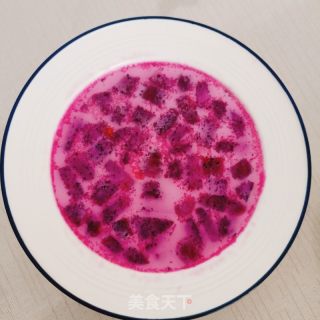 火龙果双皮奶的做法