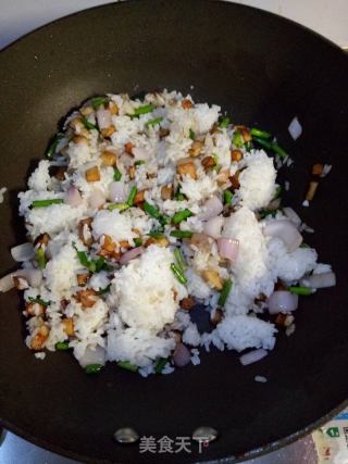 时蔬炒饭的做法步骤：5