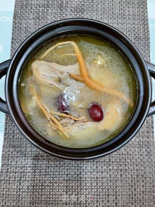 黄芪党参当归鸡汤的做法步骤：9