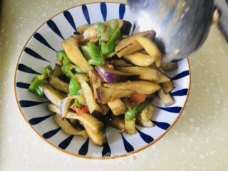 茄子拌揪面片的做法步骤：7
