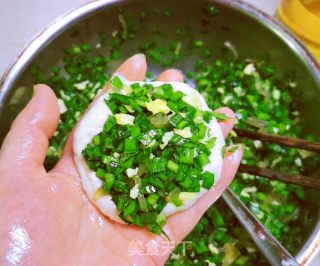 烙素馅饼的做法步骤：7