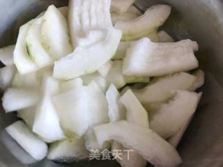 虾皮炒冬瓜的做法步骤：1