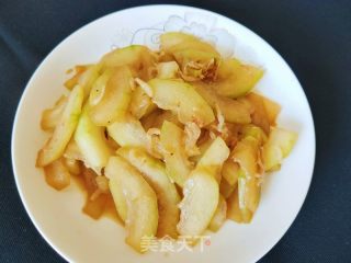 虾皮炒冬瓜的做法步骤：9