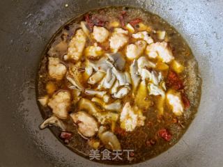 生菜平菇烩虾滑的做法步骤：6