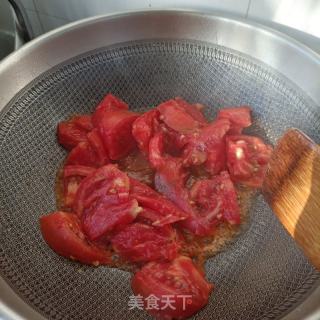 肉片番茄蛋汤的做法步骤：4