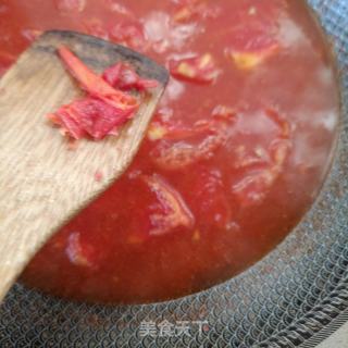 肉片番茄蛋汤的做法步骤：6
