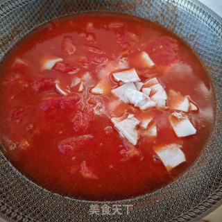 肉片番茄蛋汤的做法步骤：7