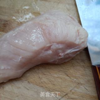 木耳鸡胸肉炒黄瓜的做法步骤：9