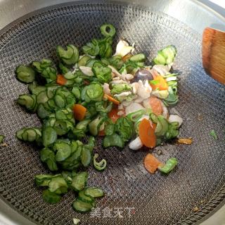 木耳鸡胸肉炒黄瓜的做法步骤：16