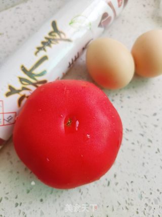 西红柿鸡蛋荞麦面的做法步骤：1