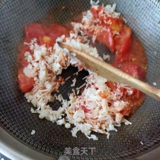 金针菇鲍鱼番茄蛋汤的做法步骤：7