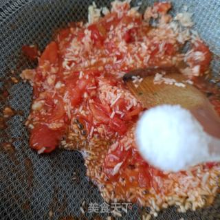 金针菇鲍鱼番茄蛋汤的做法步骤：8