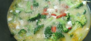上汤西兰花的做法步骤：8