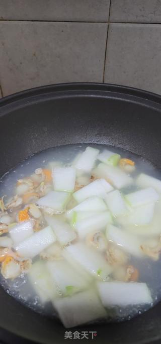 扇贝肉冬瓜汤的做法步骤：6