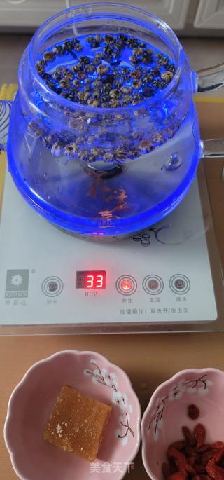 胎菊杞子茶的做法步骤：3