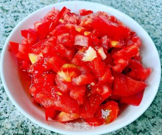 番茄午餐肉煎蛋乌冬面的做法步骤：5