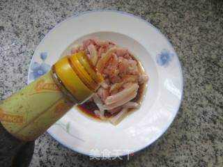 鸡腿肉炒韭黄的做法步骤：4