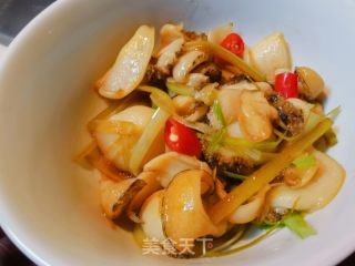 葱油鲍鱼片的做法
