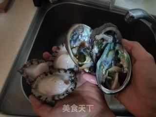 葱油鲍鱼片的做法步骤：3