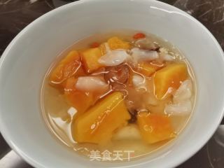 百合木瓜煲的做法