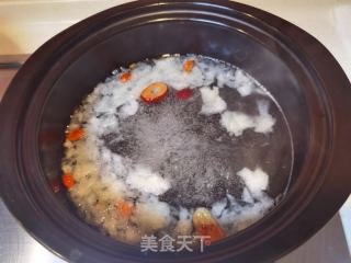 百合木瓜煲的做法步骤：4