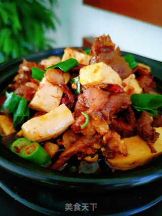 牛腩烧豆腐的做法
