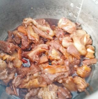 牛腩烧豆腐的做法步骤：10