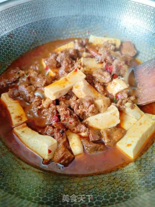 牛腩烧豆腐的做法步骤：11