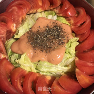 金枪鱼蔬菜沙拉的做法步骤：5