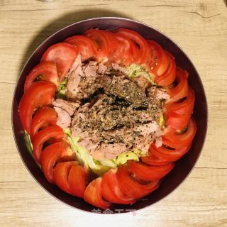 金枪鱼蔬菜沙拉的做法步骤：8