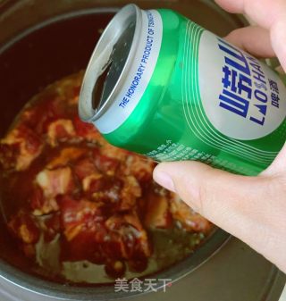 电饭煲焗奥尔良排骨的做法步骤：5
