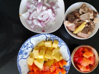 番茄炖牛腩的做法步骤：3