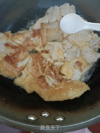 鸡蛋烧豆腐的做法步骤：7